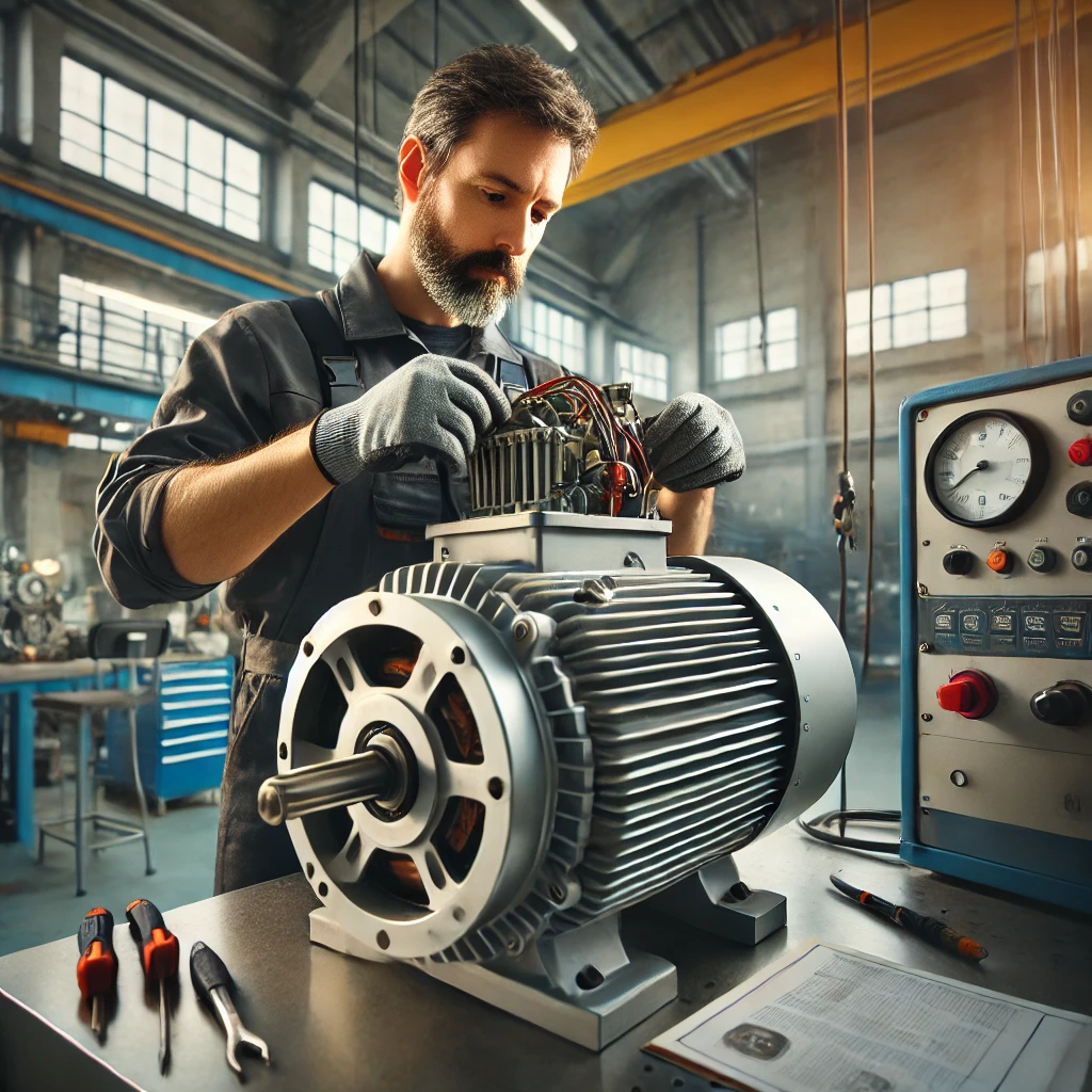 Expert Installation and Repair of Electric Motors and Generators by JetCircuit